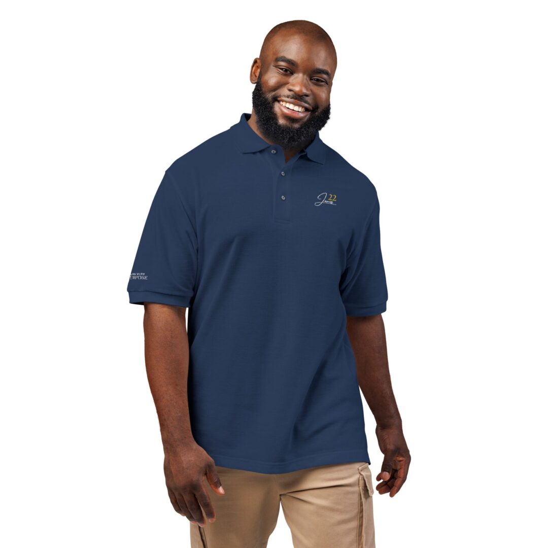 James 22 Polo Shirt, Embroidered - Image 32