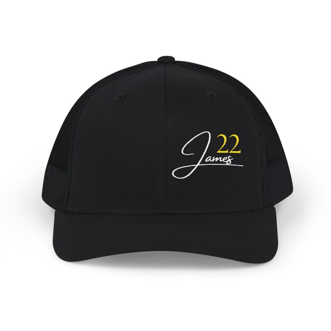James 22 Snapback Trucker Cap | Embroidered - Image 19