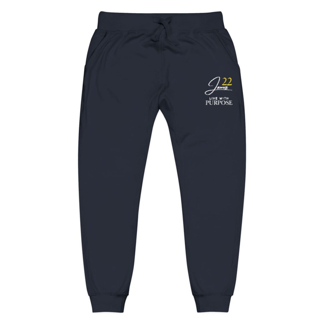 James 22 Live With Purpose Sweatpants, Embroidered - Image 13