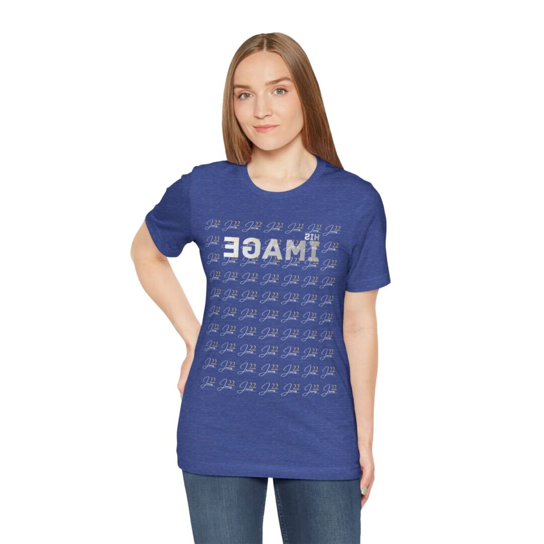 His Image James 22 Tee | Christian Scripture Shirt - Image 8