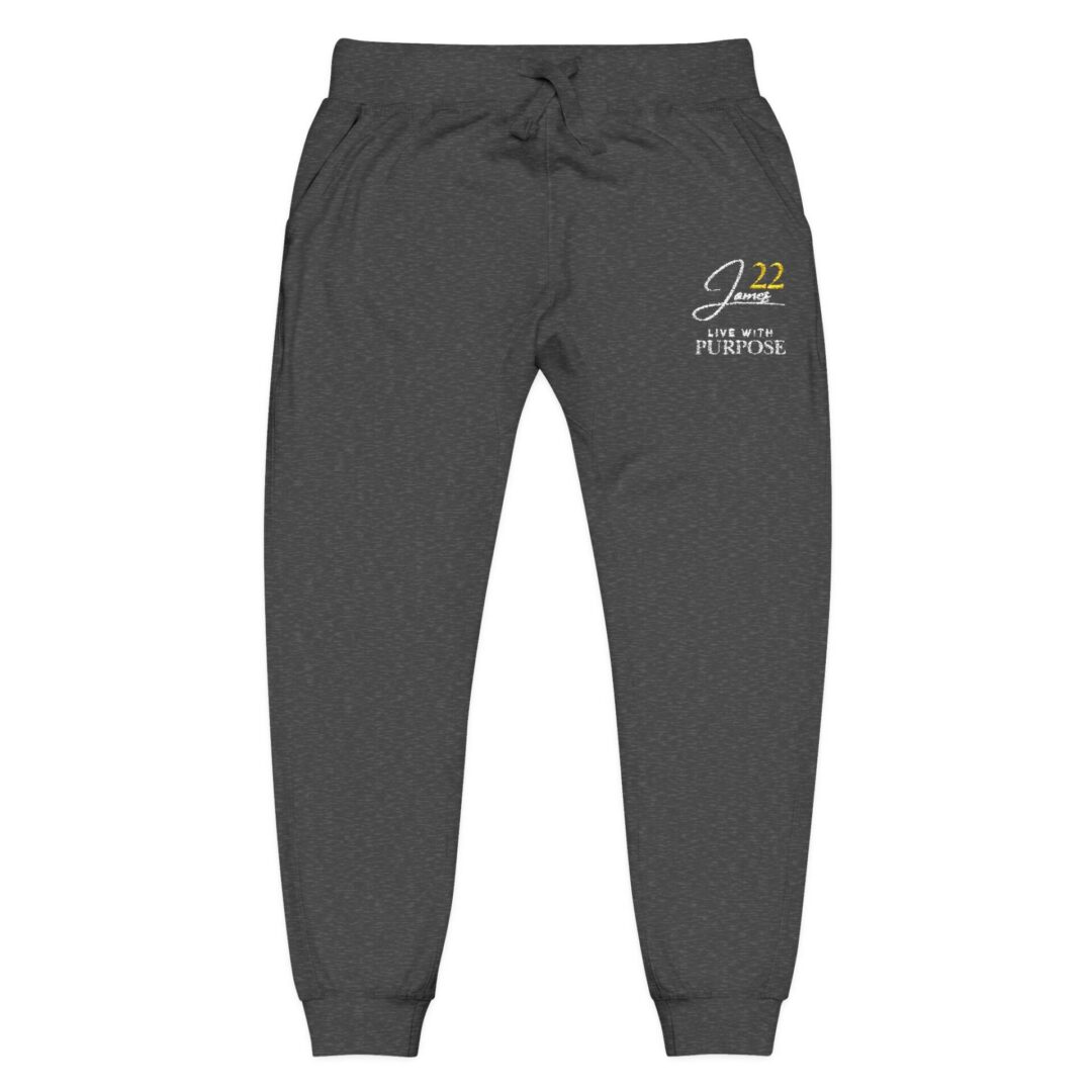 James 22 Live With Purpose Sweatpants, Embroidered - Image 17