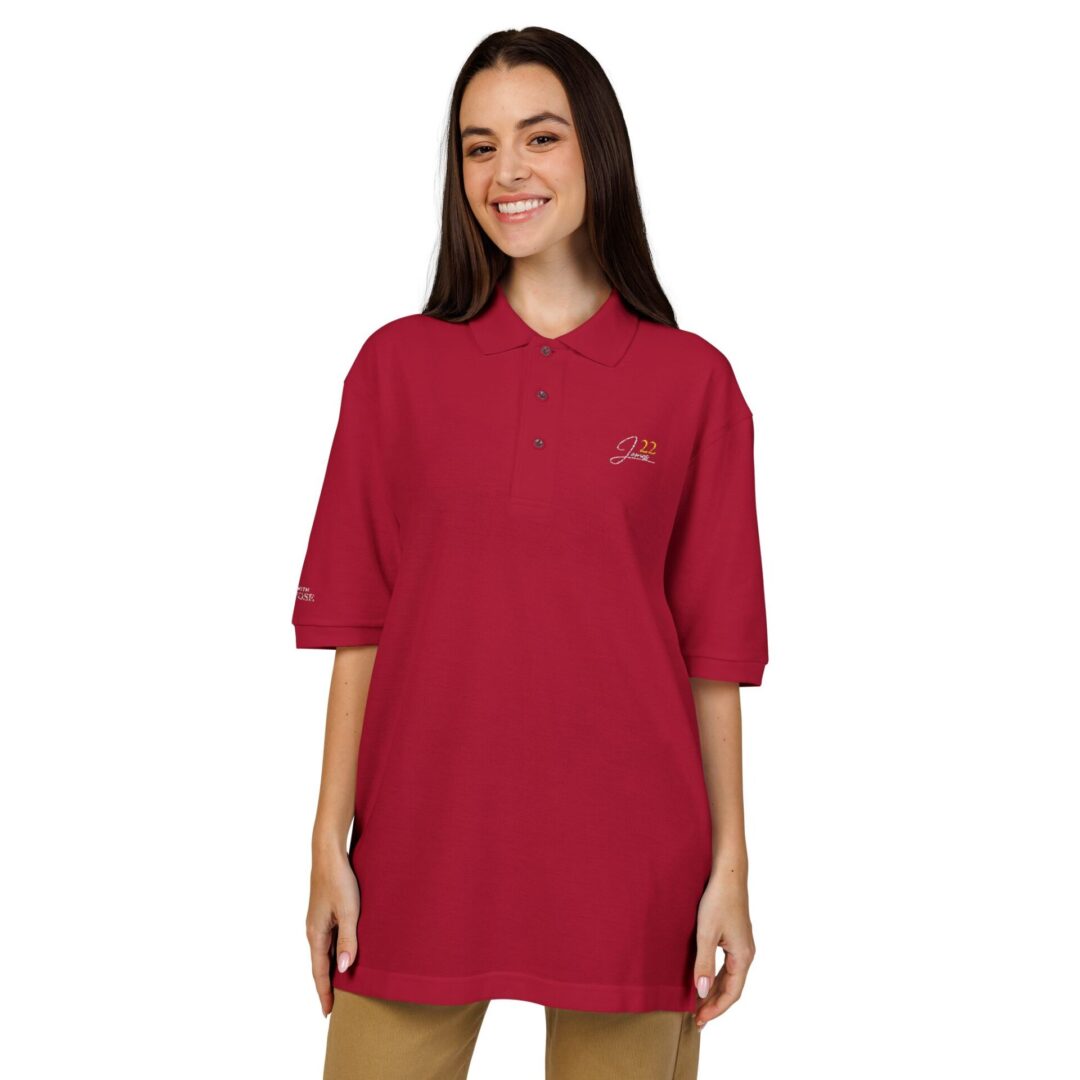 James 22 Polo Shirt, Embroidered - Image 40