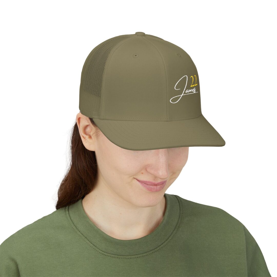 James 22 Snapback Trucker Cap | Embroidered - Image 41