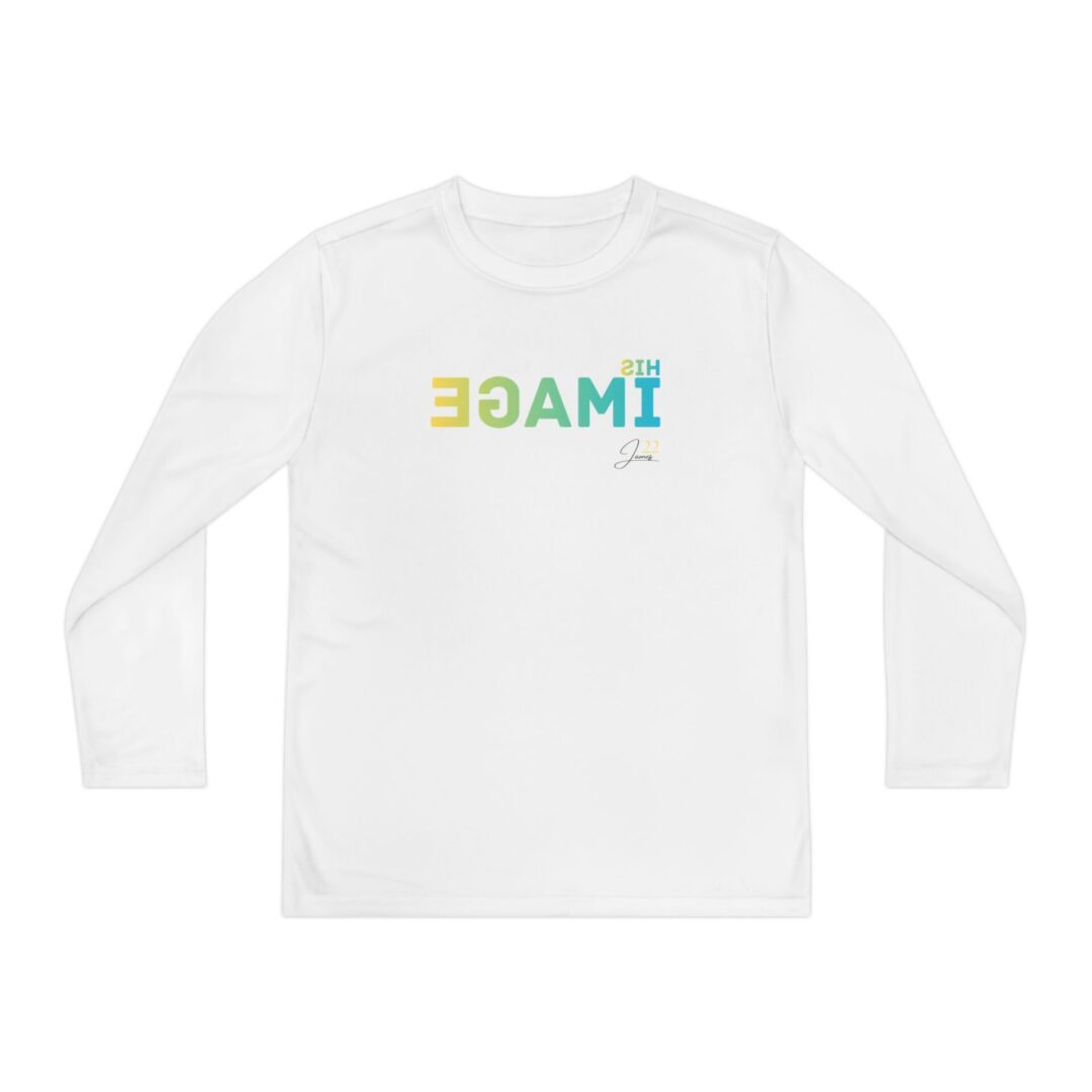 I Am His Image Youth Long Sleeve Tee | James 22