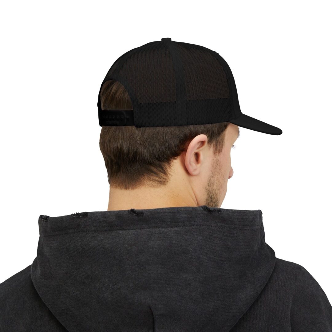 James 22 Snapback Trucker Cap | Embroidered - Image 22