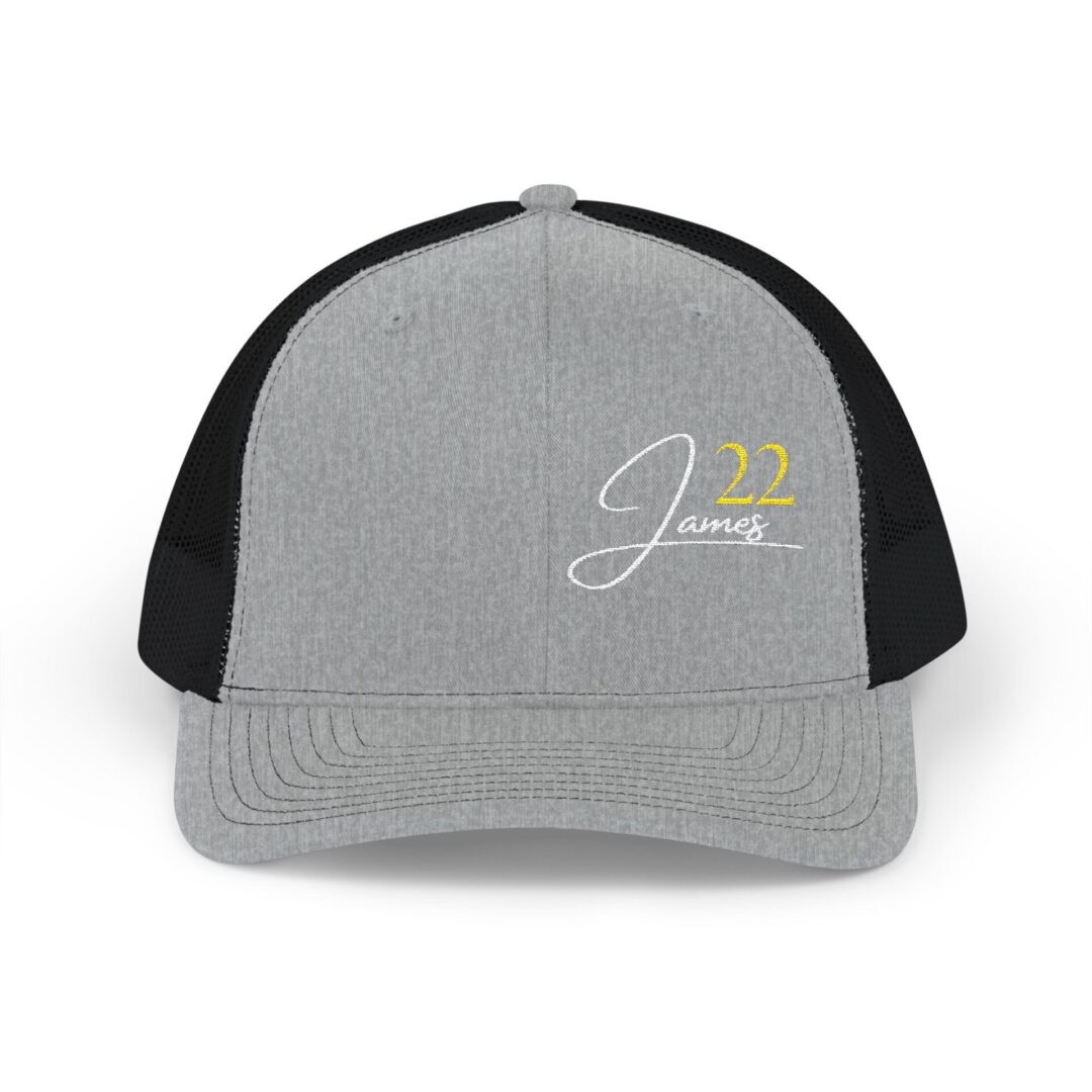 James 22 Snapback Trucker Cap | Embroidered - Image 31