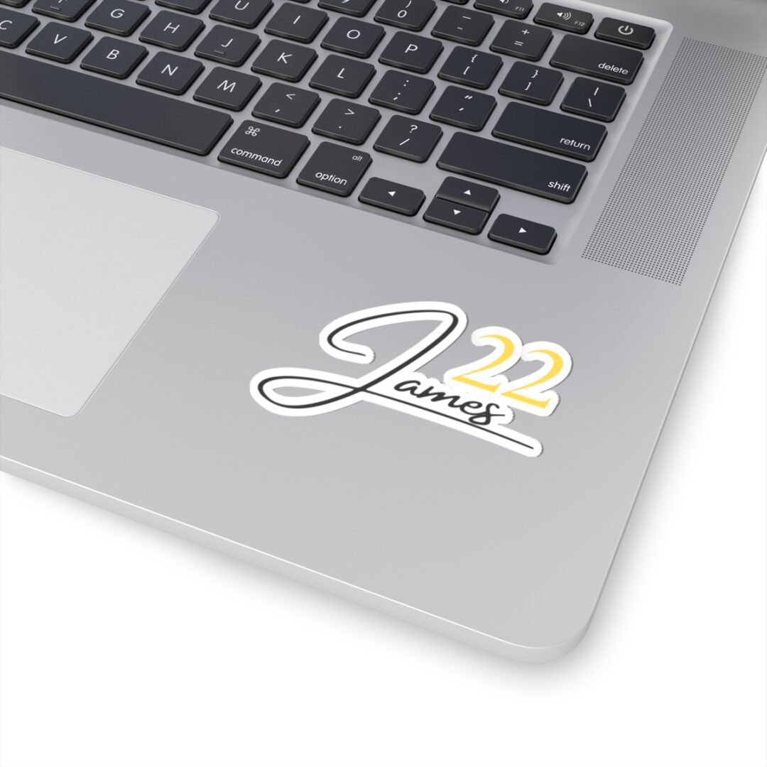 James 22 Sticker | Kiss-Cut Scripture Decal - Image 2