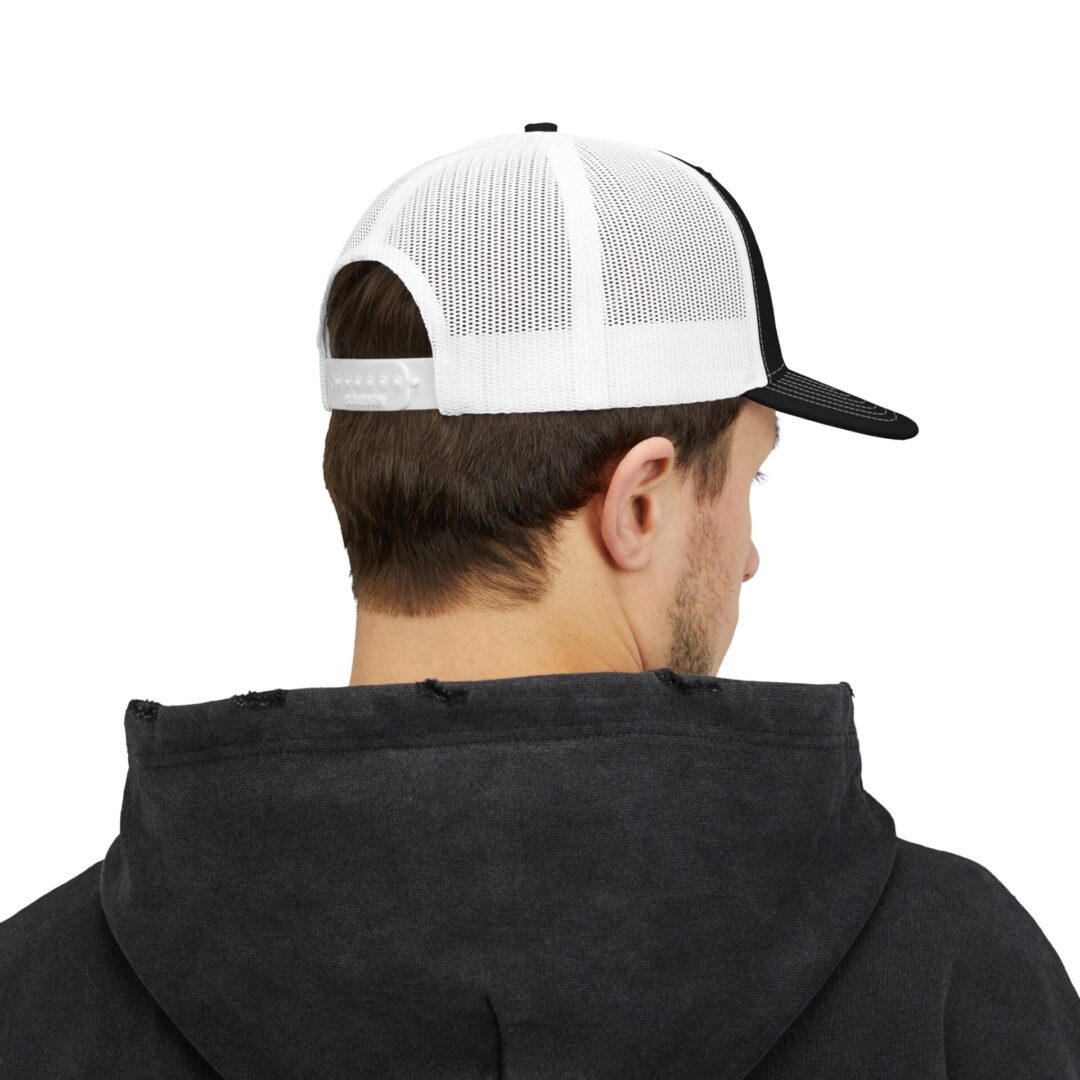 James 22 Snapback Trucker Cap | Embroidered - Image 4