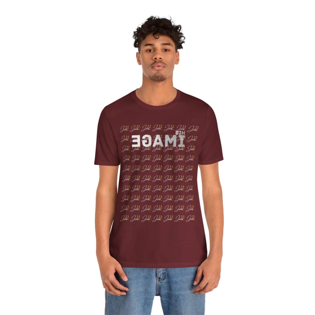 His Image James 22 Tee | Christian Scripture Shirt - Image 2