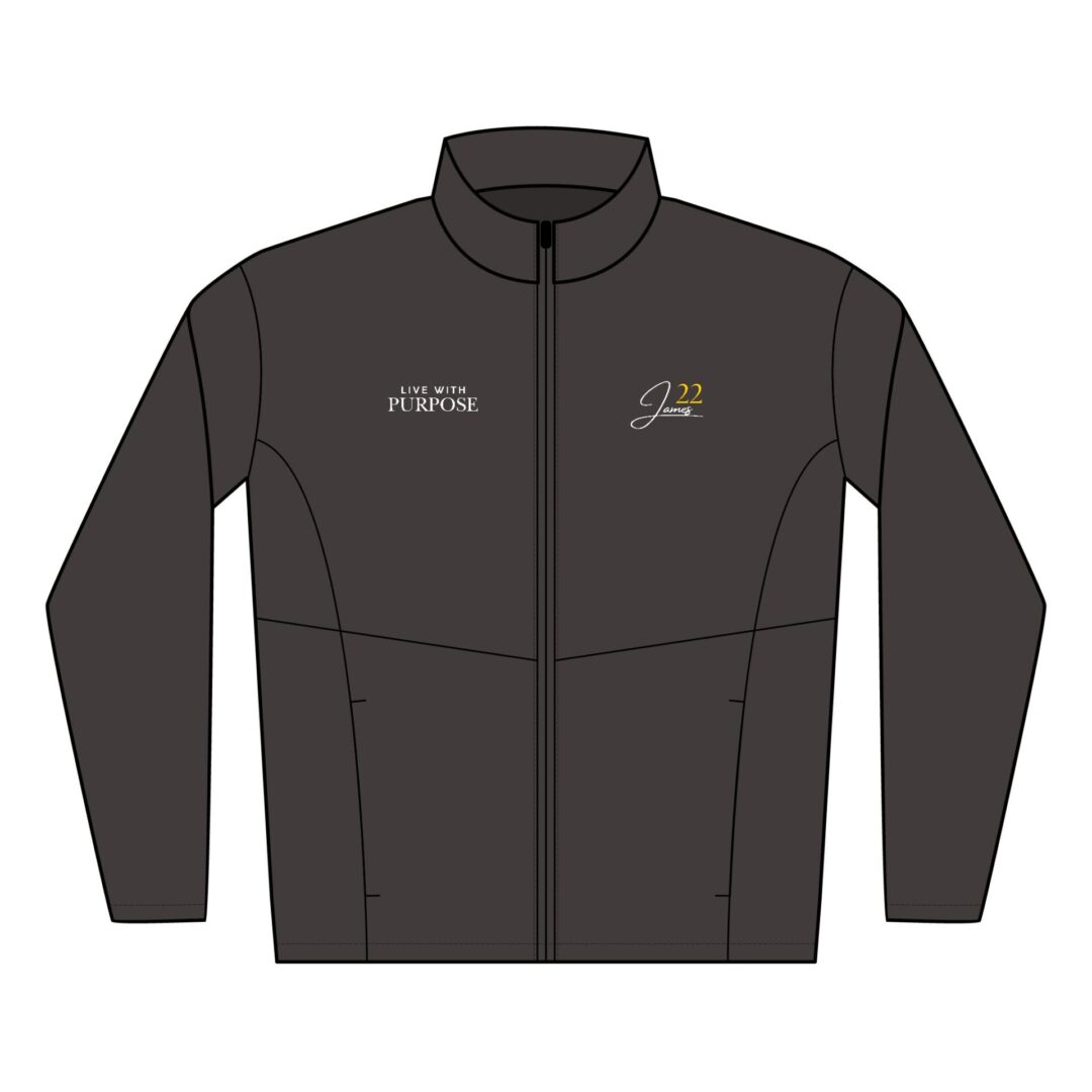 James 22 Live With Purpose Jacket | Embroidered Soft Shell