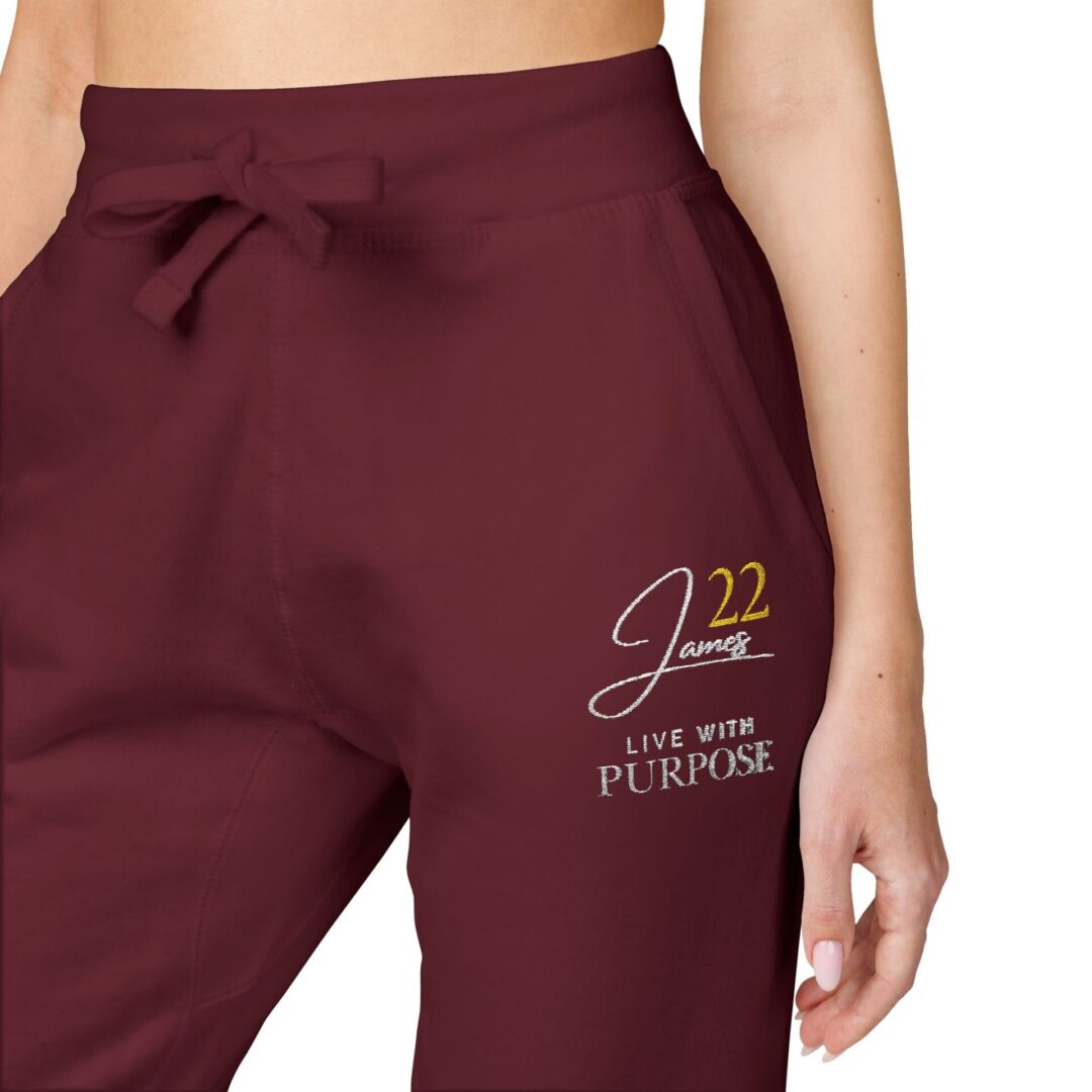 James 22 Live With Purpose Sweatpants, Embroidered - Image 22